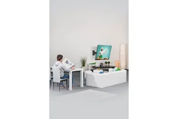 TV-vægbeslag Hama VESA Full Motion op til 65 Easy Fix sort - Sort - Møbler - TV borde & mediemøbler - Mediestativ & vægbeslag