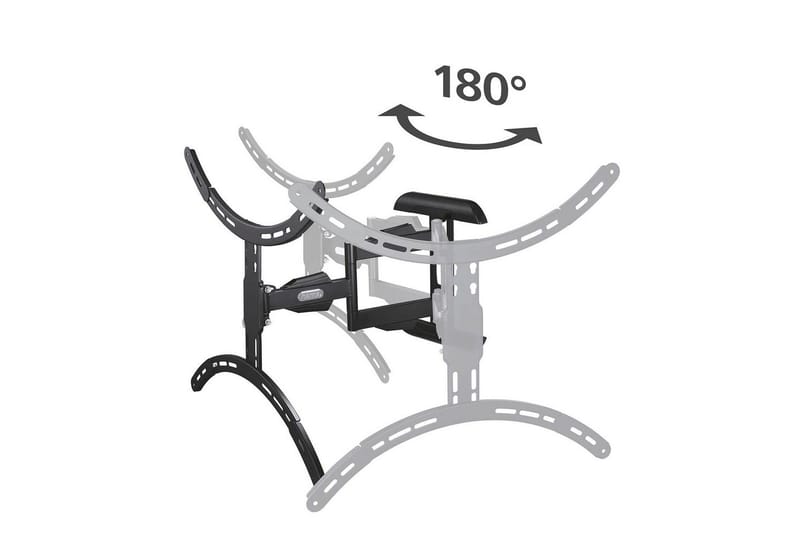 TV-vægbeslag Hama VESA Full Motion Sort - Sort - Møbler - TV borde & mediemøbler - Mediestativ & vægbeslag