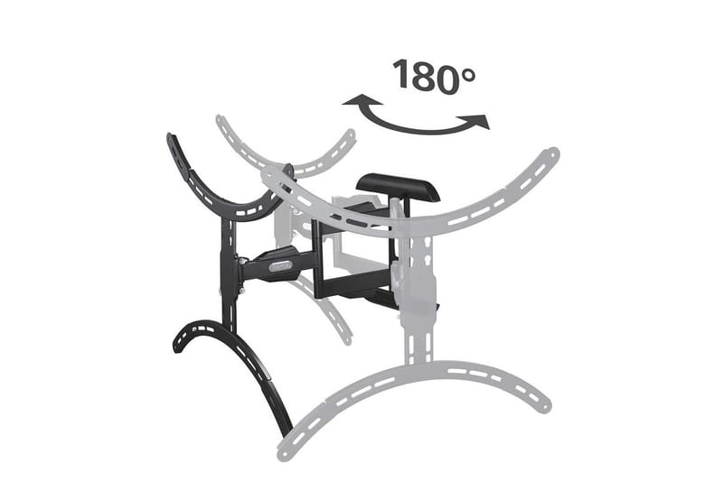 TV-vægbeslag Hama VESA Full Motion Sort - Sort - Møbler - TV borde & mediemøbler - Mediestativ & vægbeslag