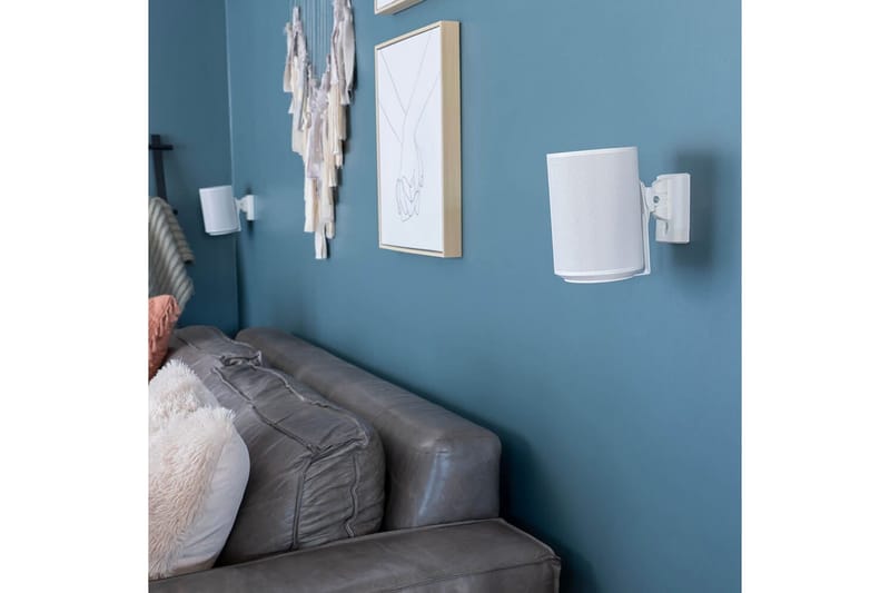 Vægbeslag Sanus for Sonos Era 100 Hvid - Hvid - Møbler - TV borde & mediemøbler - Mediestativ & vægbeslag