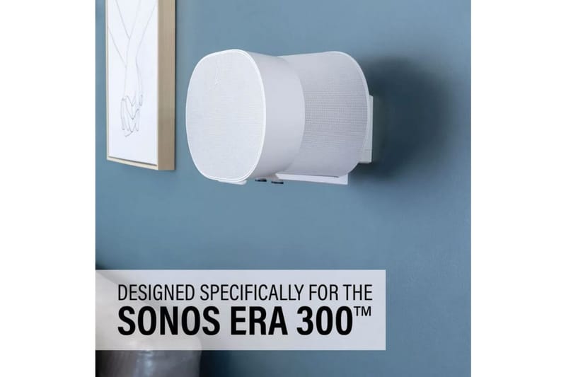 Vægbeslag Sanus for Sonos ERA 300 2 Dele Hvid - Hvid - Møbler - TV borde & mediemøbler - Mediestativ & vægbeslag