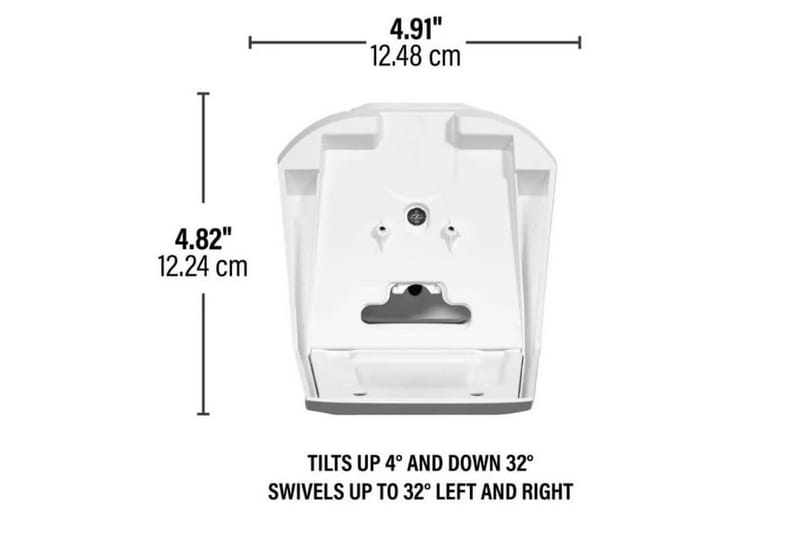 Vægbeslag Sanus til Sonos Era 300 2 dele - Hvid - Møbler - TV borde & mediemøbler - Mediestativ & vægbeslag