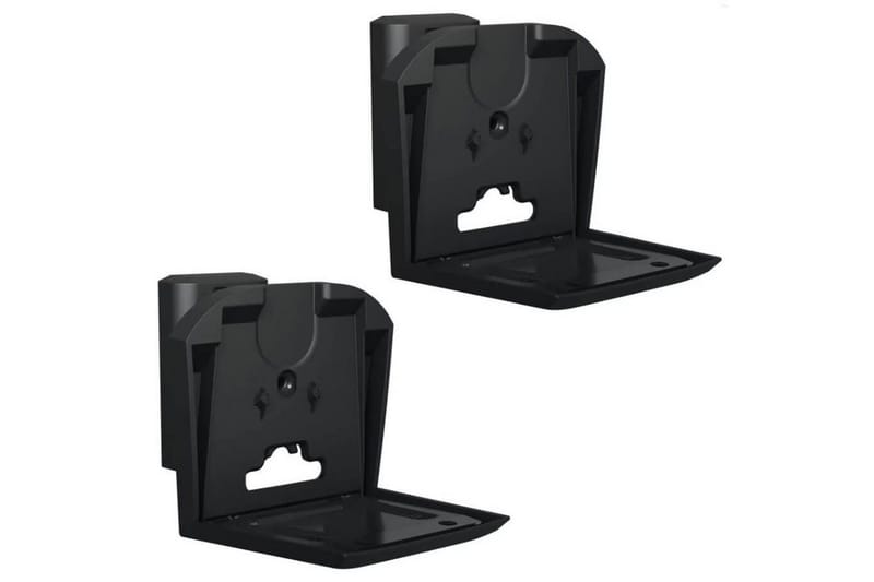 Vægbeslag Sanus til Sonos Era 300 2 dele - Sort - Møbler - TV borde & mediemøbler - Mediestativ & vægbeslag