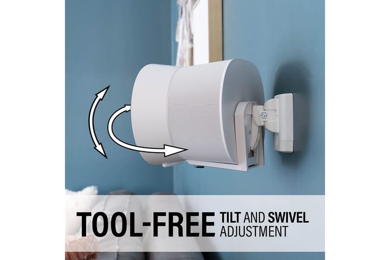 Vægbeslag Sanus til Sonos Era 300 - Hvid - Møbler - TV borde & mediemøbler - Mediestativ & vægbeslag