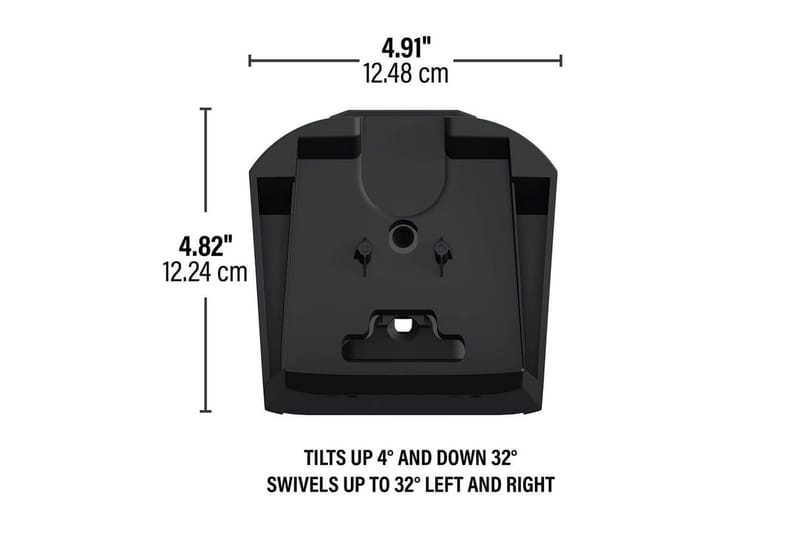 Vægbeslag Sanus til Sonos Era 300 - Sort - Møbler - TV borde & mediemøbler - Mediestativ & vægbeslag
