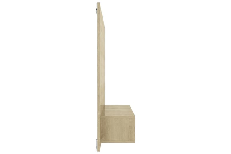 væghængt tv-skab 120x23,5x90 cm spånplade sonoma-eg - Brun - Møbler - TV borde & mediemøbler - TV-skab