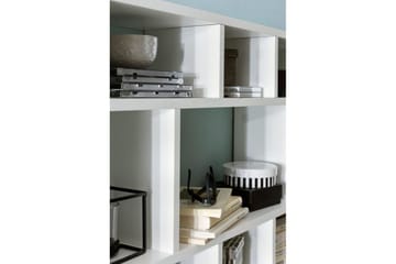 Vægreol Wohnling melaminbelagt spånplade, bogopbevaring, vægmonteret, moderne stil Hvid - Hvid - Opbevaring - Hylder & Reoler - Væghylde & vægreol