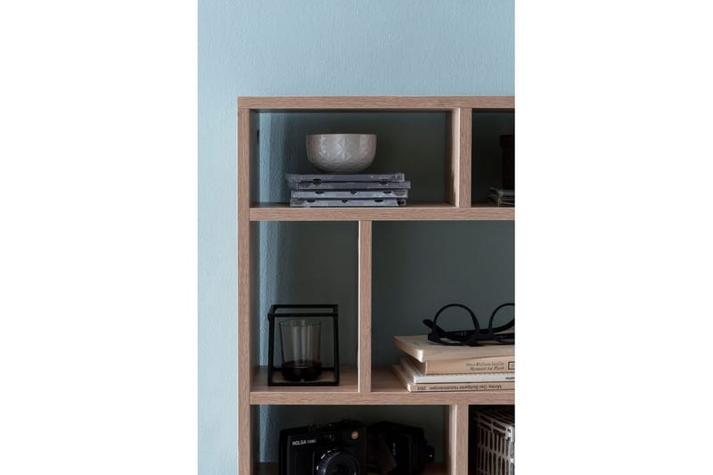 Vægreol Wohnling melaminbelagt spånplade, bogopbevaring, vægmonteret, moderne stil Sonoma - Sonoma - Opbevaring - Hylder & Reoler - Væghylde & vægreol