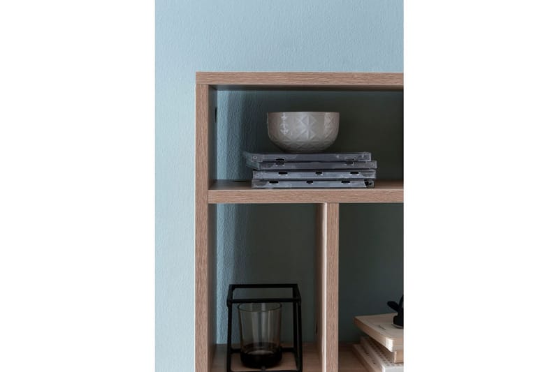 Vægreol Wohnling melaminbelagt spånplade, bogopbevaring, vægmonteret, moderne stil Sonoma - Sonoma - Møbler - TV borde & mediemøbler - TV-reol