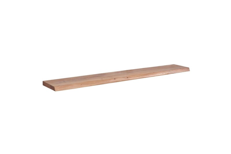 Vægreol Wohnling træ kant, massivt træ, svævehylde, landlig stil 160 cm - 160 cm - Møbler - TV borde & mediemøbler - TV-reol