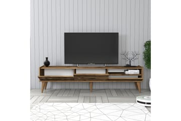 Valensiya Tv-bænk 180 cm - Valnød - Møbler - TV borde & mediemøbler - TV-borde