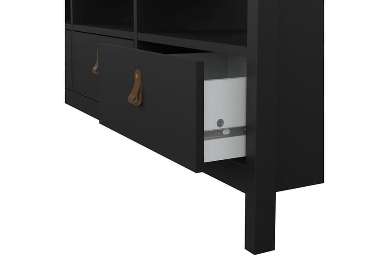 Vallvidera TV-bænk 151,4 cm - Sort - Møbler - TV borde & mediemøbler - TV-borde