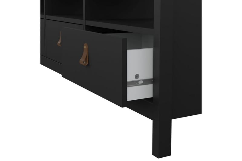 Vallvidera TV-bænk 151,4 cm - Sort - Møbler - TV borde & mediemøbler - TV-borde