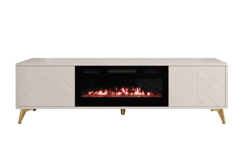 Vemdalen Tv-bænk 184 cm, Sand beige