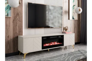 Vemdalen Tv-bænk 184 cm - Sand beige - Møbler - TV borde & mediemøbler - TV-borde