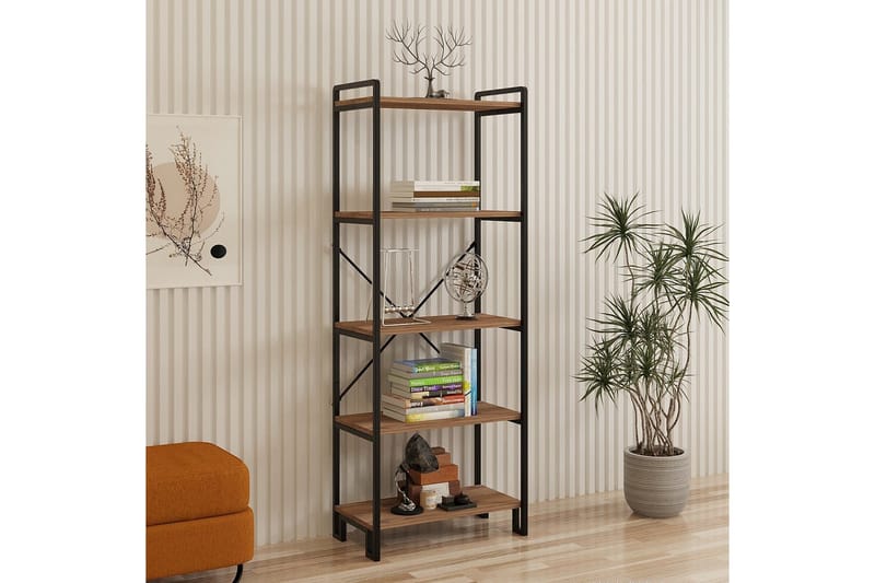 Vion Bogreol 30 cm - Natur/Sort - Opbevaring - Hylder & Reoler - Bogreol