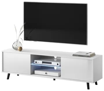 Vipan TV-bænk 140 cm - Hvid - Møbler - TV borde & mediemøbler - TV-borde