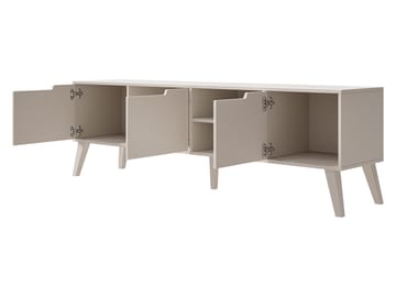 Virello TV-bænk 180 cm - brun - Møbler - TV borde & mediemøbler - TV-borde