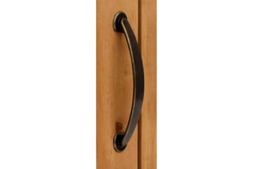 Vitrine Selma Plet/Voks - Plet/Voks - Opbevaring - Skab - Vitrineskabe