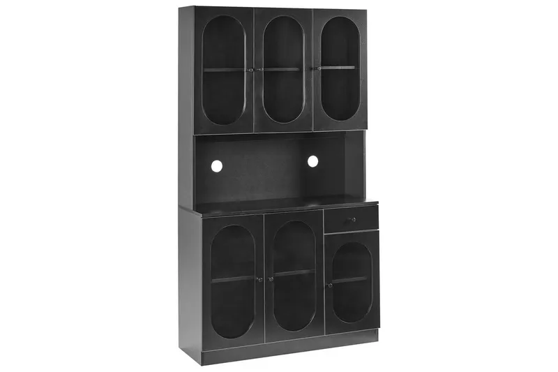 Vitrineskab Langford - Opbevaring - Skab - Vitrineskabe