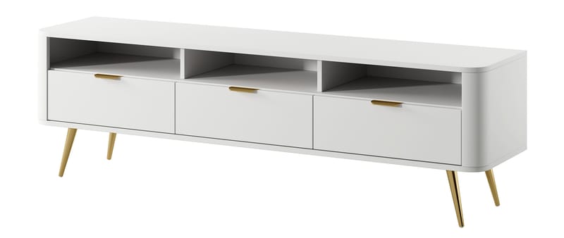 Walia TV-bænk 162 cm - Hvid - Møbler - TV borde & mediemøbler - TV-borde