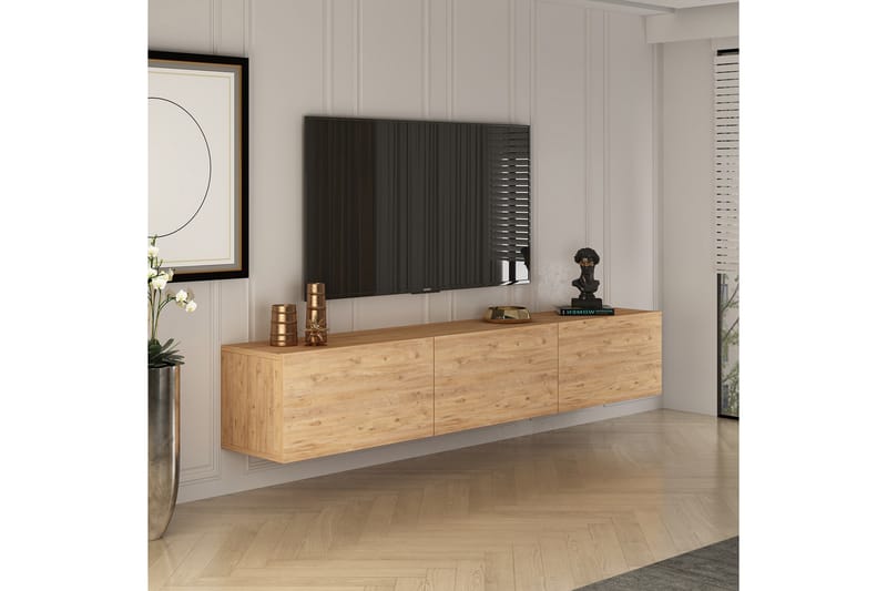 West Tv-bænk 150 cm - Brun - Møbler - TV borde & mediemøbler - TV-borde