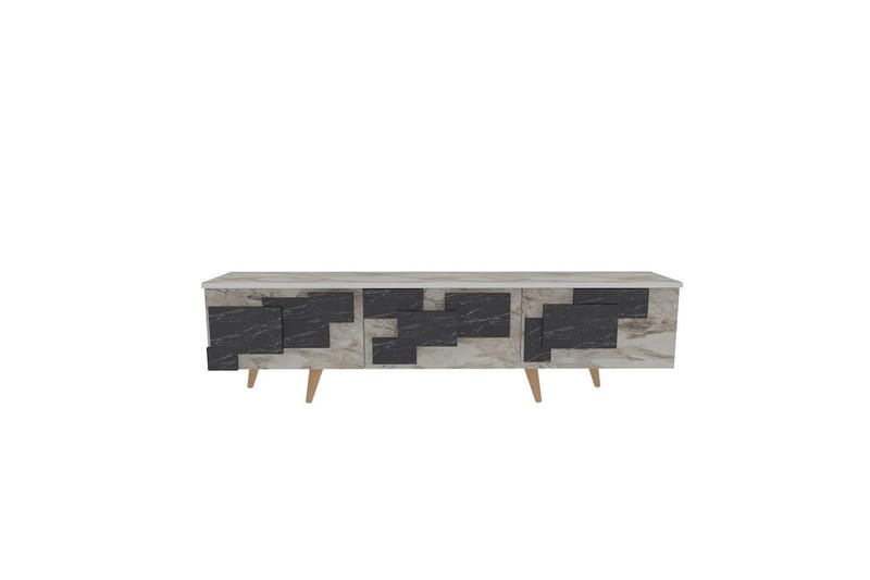 Xamira Tv-bord 160 cm - Hvid - Møbler - TV borde & mediemøbler - TV-borde