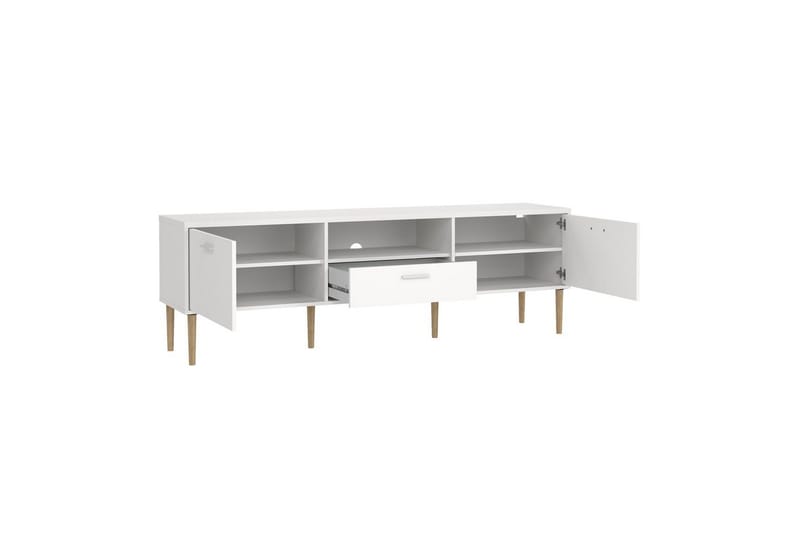 Yumi TV-bænk 177 cm - Hvid - Møbler - TV borde & mediemøbler - TV-borde