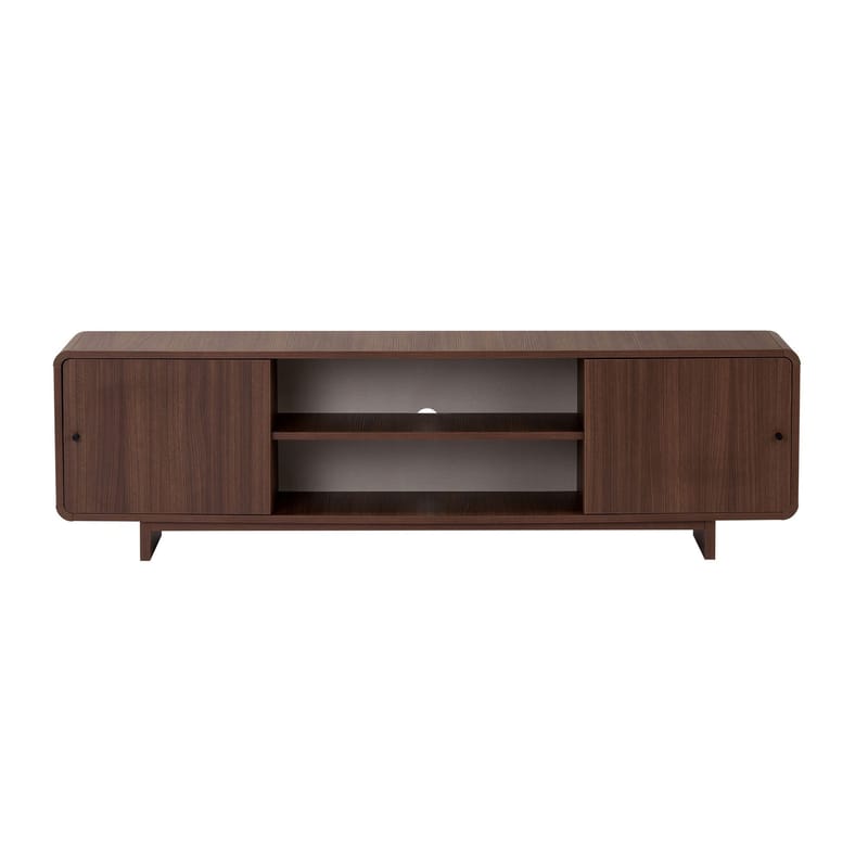 Zavio TV-bord med Opbevaring 180x52x34 cm - Valnød - Møbler - TV borde & mediemøbler - TV-borde