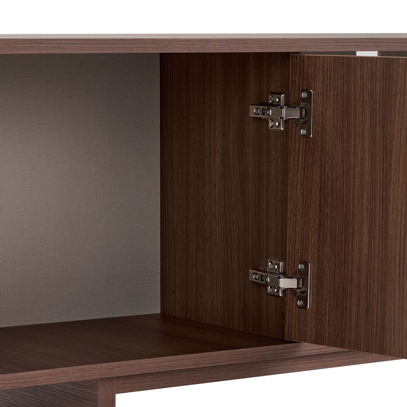 Zavio TV-bord med Opbevaring 180x52x34 cm - Valnød - Møbler - TV borde & mediemøbler - TV-borde