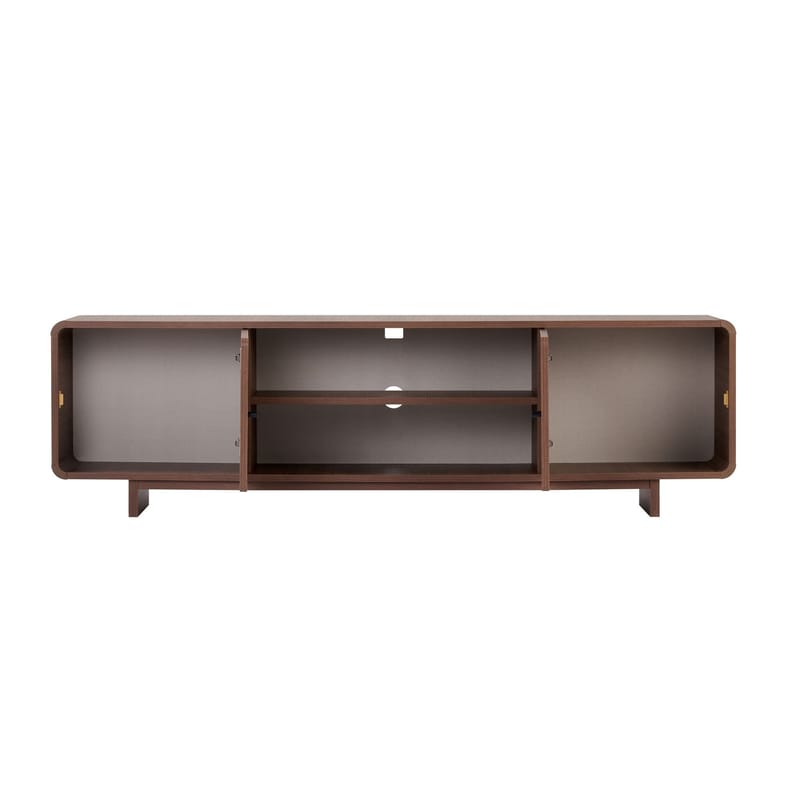 Zavio TV-bord med Opbevaring 180x52x34 cm - Valnød - Møbler - TV borde & mediemøbler - TV-borde