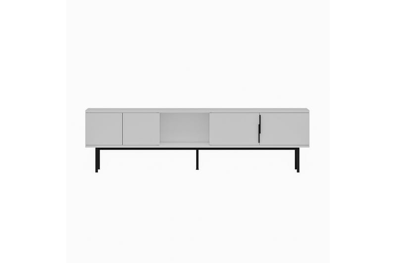 Zeiran TV-bord 180 cm - Hvid - Møbler - TV borde & mediemøbler - TV-borde