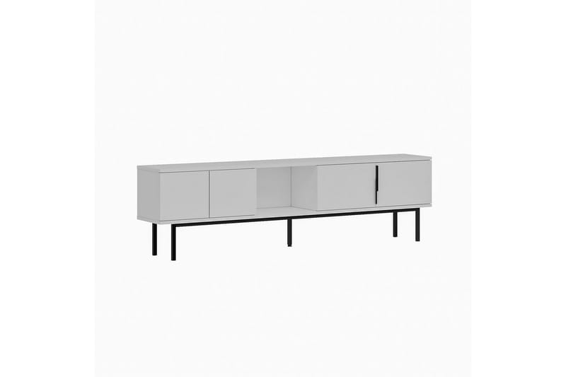 Zeiran TV-bord 180 cm - Hvid - Møbler - TV borde & mediemøbler - TV-borde