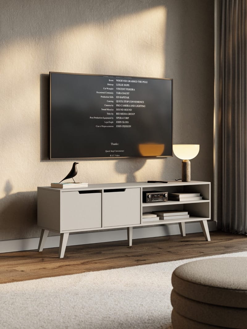 Zelto TV-bord 160 cm - Kashmir - Møbler - TV borde & mediemøbler - TV-borde