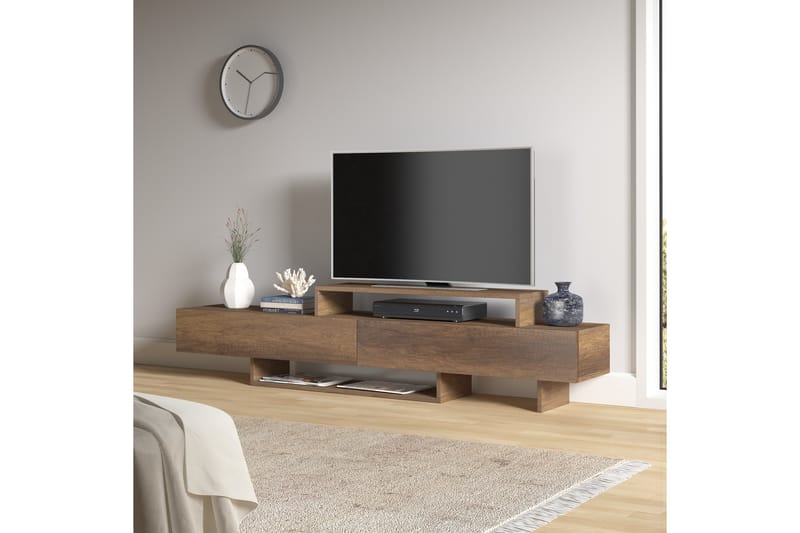 Zenn TV-Bord 180 cm - Brun - TV-borde