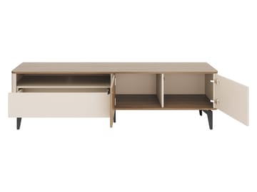 Zeyrin Tv-bænk 180 cm - Beige|brun|sort - Møbler - TV borde & mediemøbler - TV-borde