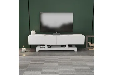 Zira TV-bænk 160 cm - Hvid - Møbler - TV borde & mediemøbler - TV-borde