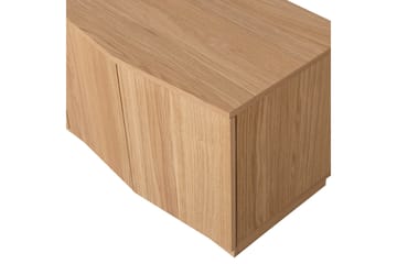 Zuma Gulvstående Tv-bord 133 cm med Opbevaring i Eg - Brun - Møbler - TV borde & mediemøbler - TV-borde