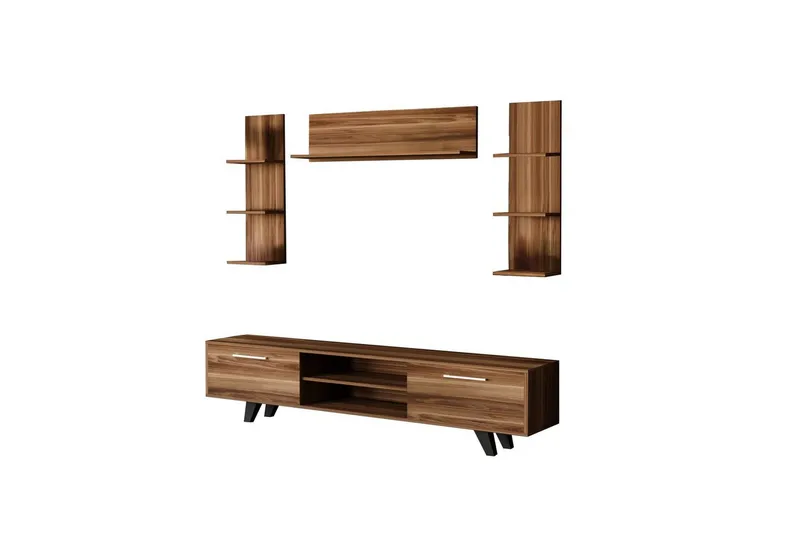 Zyrosen TV-bænk 180 cm - Natur - Møbler - TV borde & mediemøbler - TV-borde