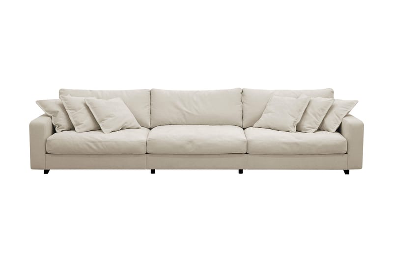 Valencia ekstra dyb 5-personers sofa i chenille, Beige