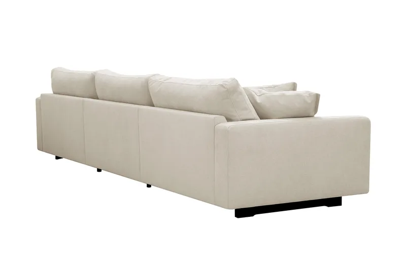 Valencia Ekstra Dyb 5-personers Sofa i Chenille - Beige - Møbler - Sofaer