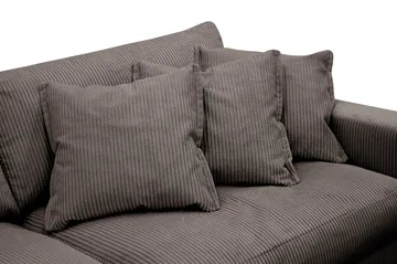 Valencia ekstra dyb 5-personers sofa - Taupe - Møbler - Sofaer