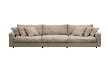 Valencia Ekstra Dyb 5-personers Sofa i Chenille - Brun - Møbler - Sofaer