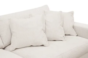 Valencia ekstra dyb 5-personers sofa - Offwhite - Møbler - Sofaer