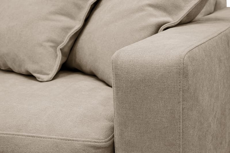 Valencia ekstra dyb 5-personers sofa med aftageligt og vaskbart betræk - Brun - Møbler - Sofaer