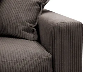 Valencia ekstra dyb 5-personers sofa - Taupe - Møbler - Sofaer