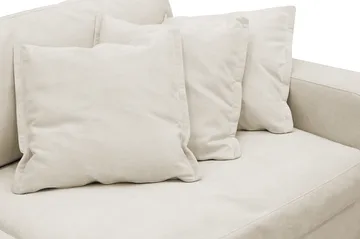 Valencia ekstra dyb 5-personers sofa i chenille - Beige - Møbler - Sofaer