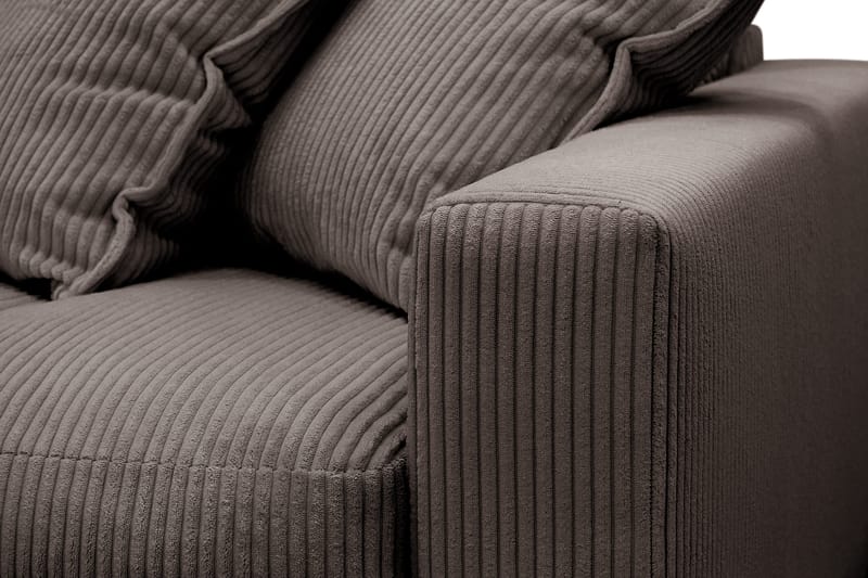 Valencia Ekstra Dyb 5-personers Sofa - Brun - Møbler - Sofaer