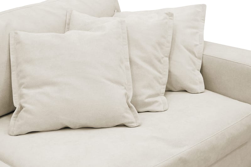Valencia ekstra dyb 5-personers sofa med aftageligt og vaskbart betræk - Beige - Møbler - Sofaer