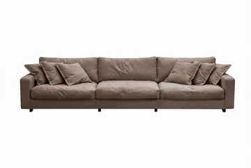Valencia ekstra dyb 5-personers sofa i chenille